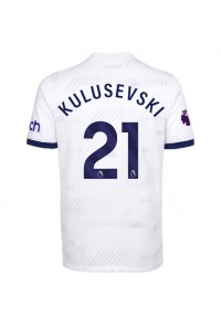 Fotbalové Dres Tottenham Hotspur Dejan Kulusevski #21 Domácí Oblečení 2023-24 Krátký Rukáv